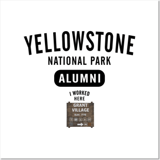 Grant Village Yellowstone Alumni Posters and Art